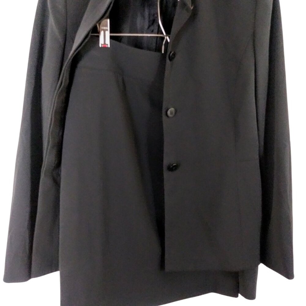 Kate Hill Suit Skirt & Shirt Style Jacket Size 6P Like New - Picture 4 of 11